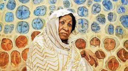 Kamala Ibrahim Ishaq pittrice sudanese