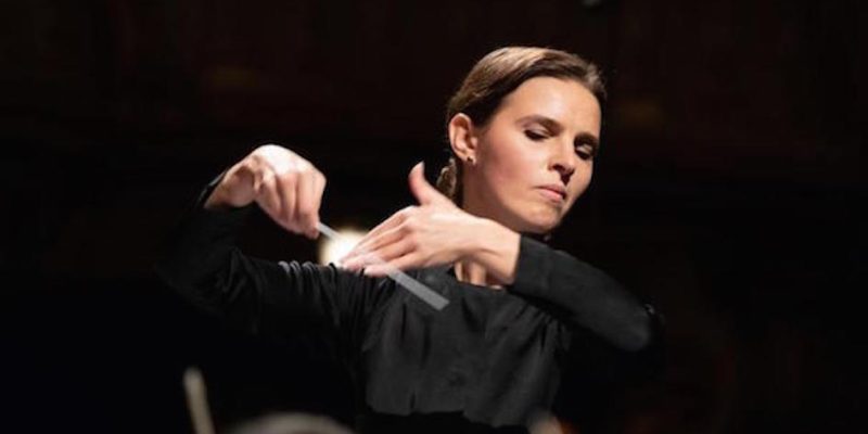 Oksana Lyniv direttrice d'orchestra