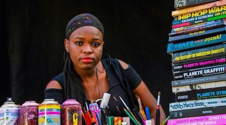 Zeinixx prima street artist del Senegal