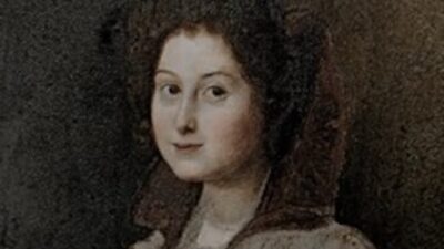 Ritratto di donan di Cristofaro Allori, forse Francesca Caccini