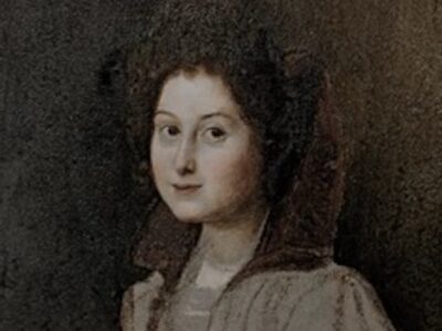 Ritratto di donan di Cristofaro Allori, forse Francesca Caccini